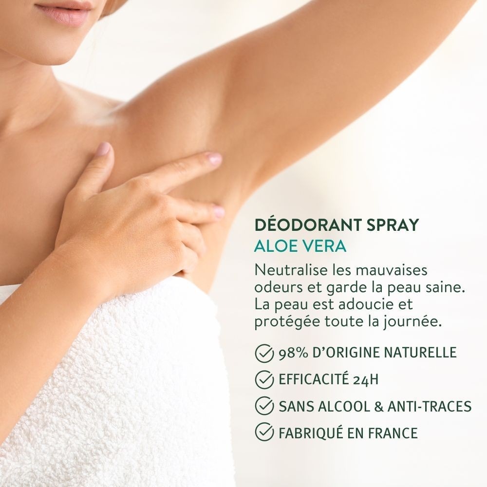 Le Petit Olivier Déodorant Fraîcheur Aloe Vera