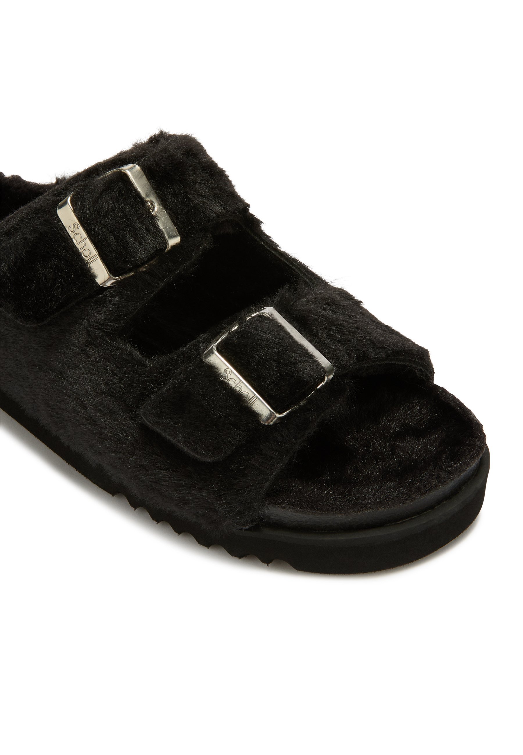 Scholl slippers - zwart