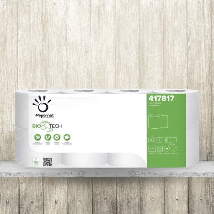 SOFIDEL - Papel higiénico orgánico de tecnología avanzada - 56 unidades