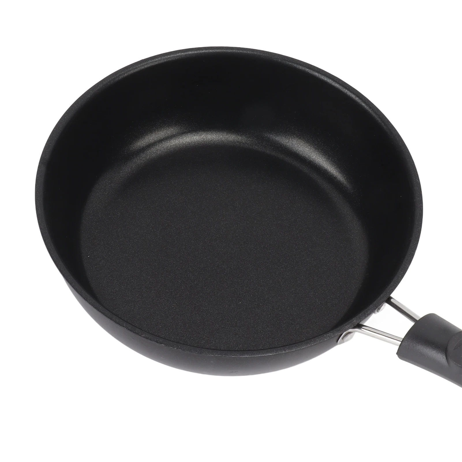 poêle à frire miniature antiadhésive de 12 à 20 cm en acier inoxydable épais, idéale pour les œufs au plat et compatible avec les plaques de cuisson à gaz et à induction.