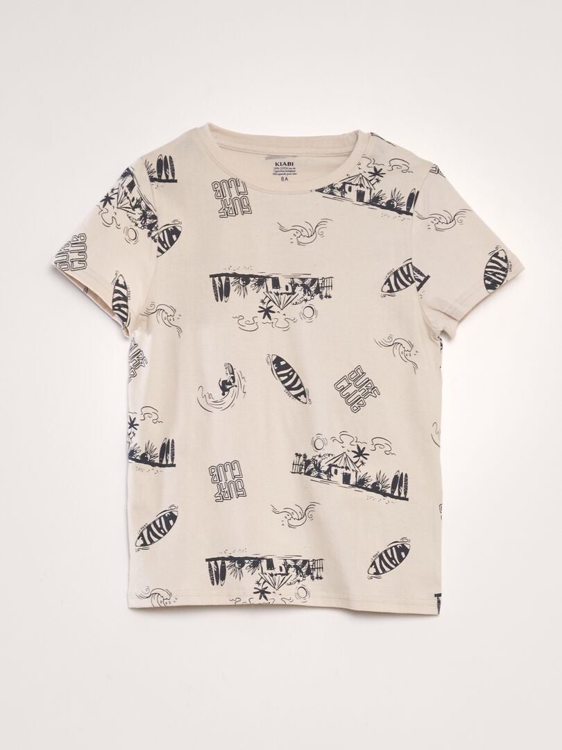 Camiseta estampada - GRIS