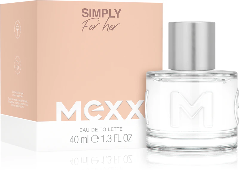 Mexx Simply For Her: Nieuwe Eau de Toilette voor Dames