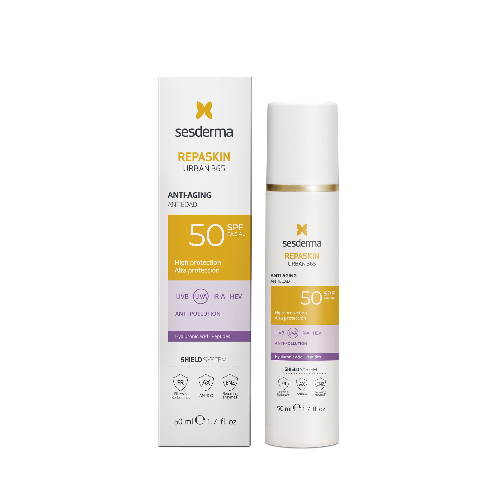Repaskin Urban 365 Anti-aging SPF 50 Zaštita od sunca (ljekarna)