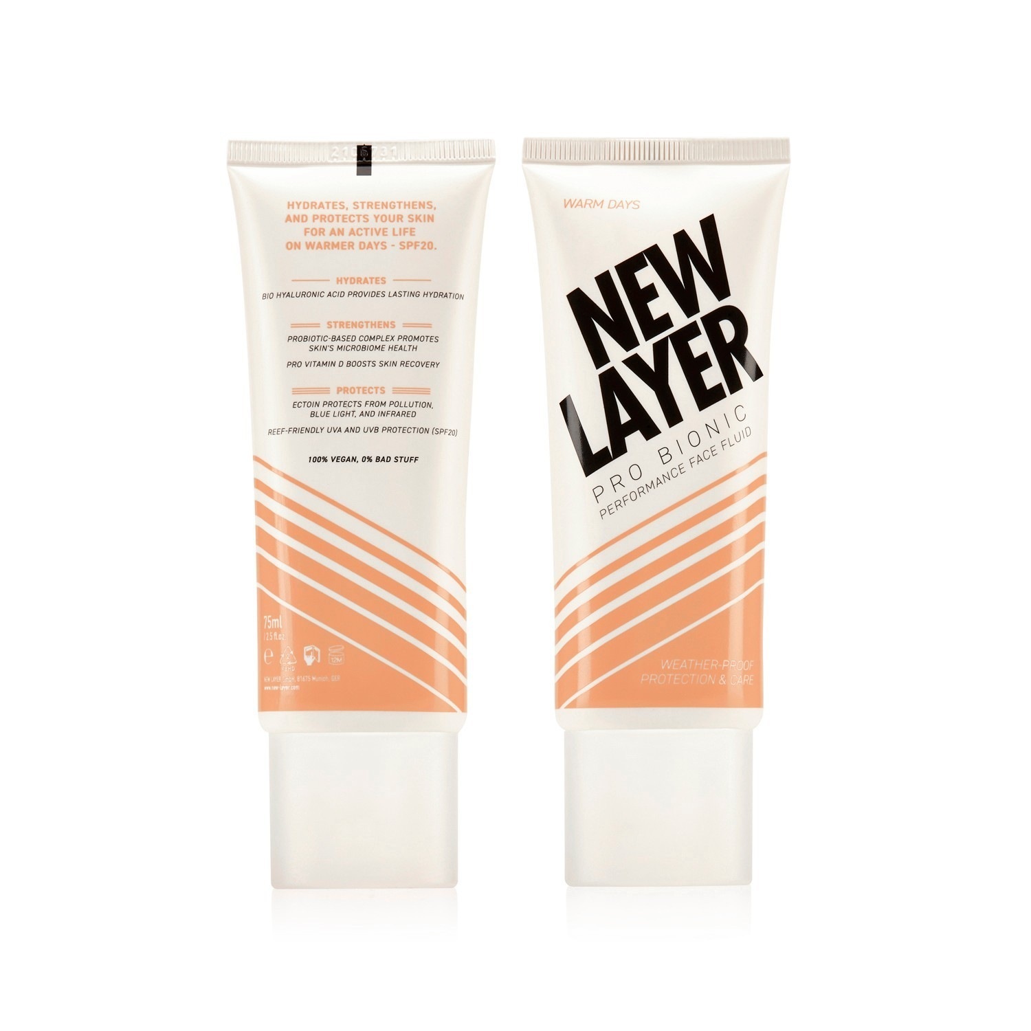 NOVÝ LAYER Pro Bionic pleťový fluid – 75 ml
