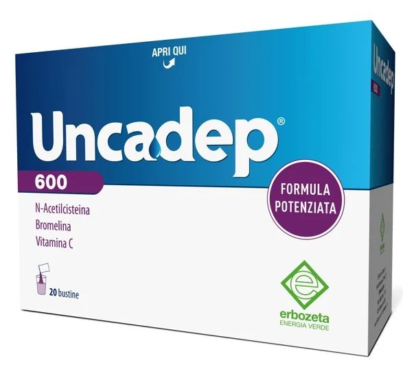 ERBOZETA Erbozeta Uncadep 600 20 sachets Voor het immuunsysteem