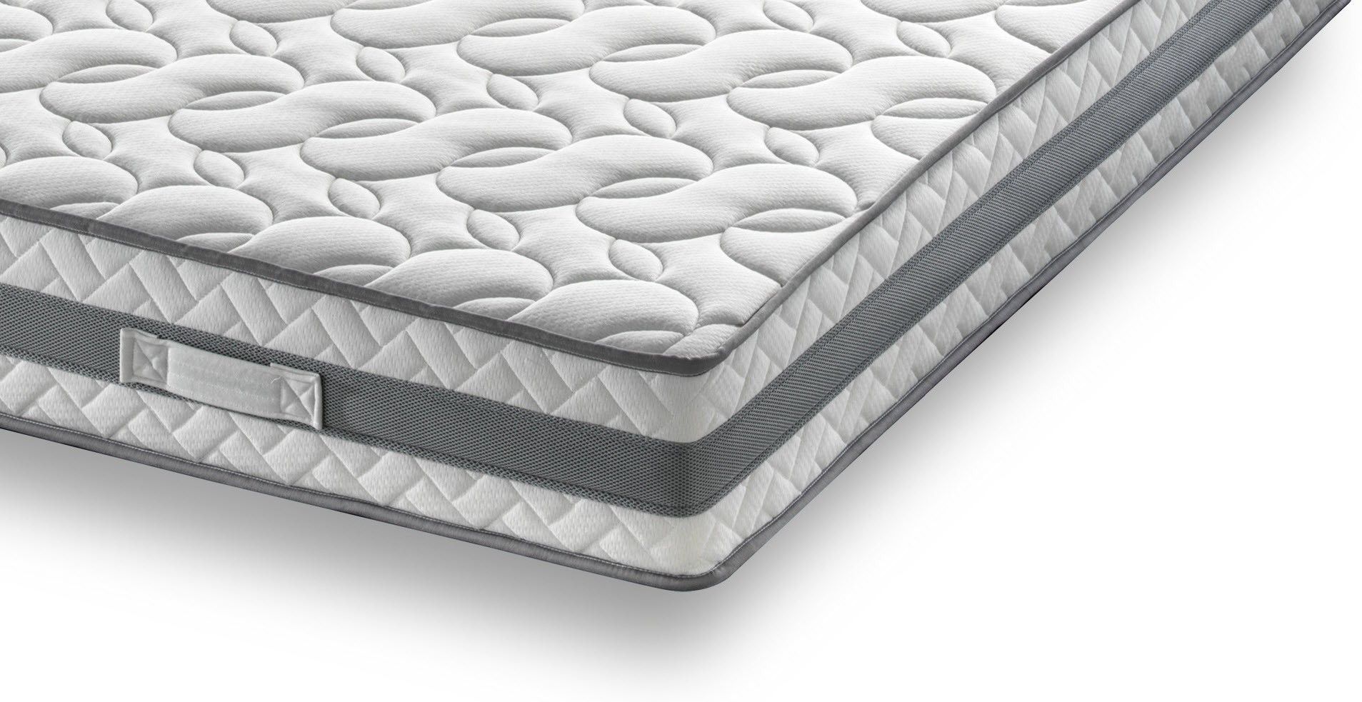 Deluxememory Mattress 160x200 cm with Memory Foam Contact Surface - Firm Support -