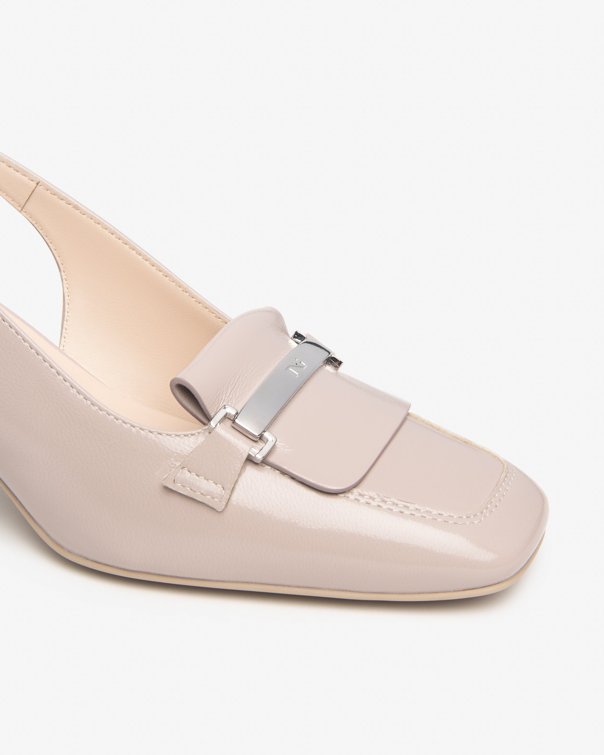 Damen-Slingback aus Leder