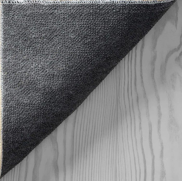 Tappeto per soggiorno - THE CARPET - LOFT - Argento - 200x280 cm - Lavabile - Antiscivolo