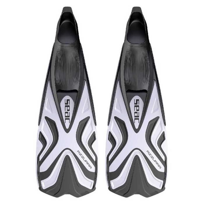 Snorkeling fins - SEAC SUB - Azzurra - Soft rubber foot pocket - Unisex - Ideal for swimming