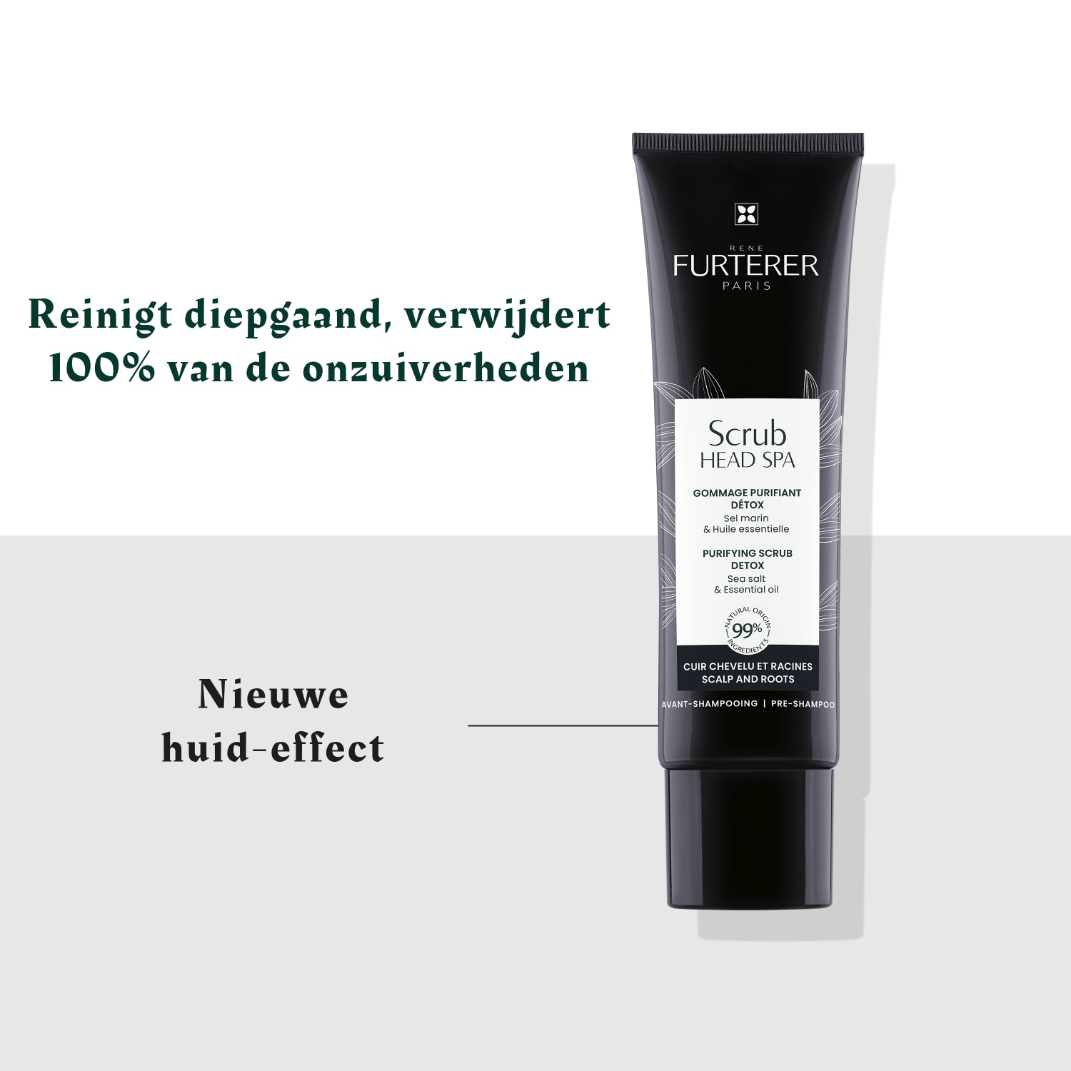 Exfoliante capilar René Furterer, exfoliante limpiador, desintoxicante – 150 ml