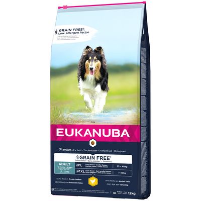 Eukanuba Getreidefreies Futter für große Hühnerrassen – ausgewachsen