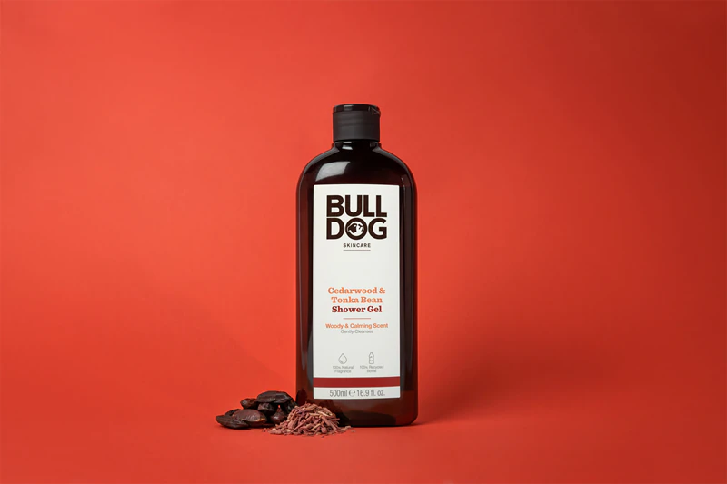 Gel de Banho Bulldog Cedro e Fava Tonka para Homens