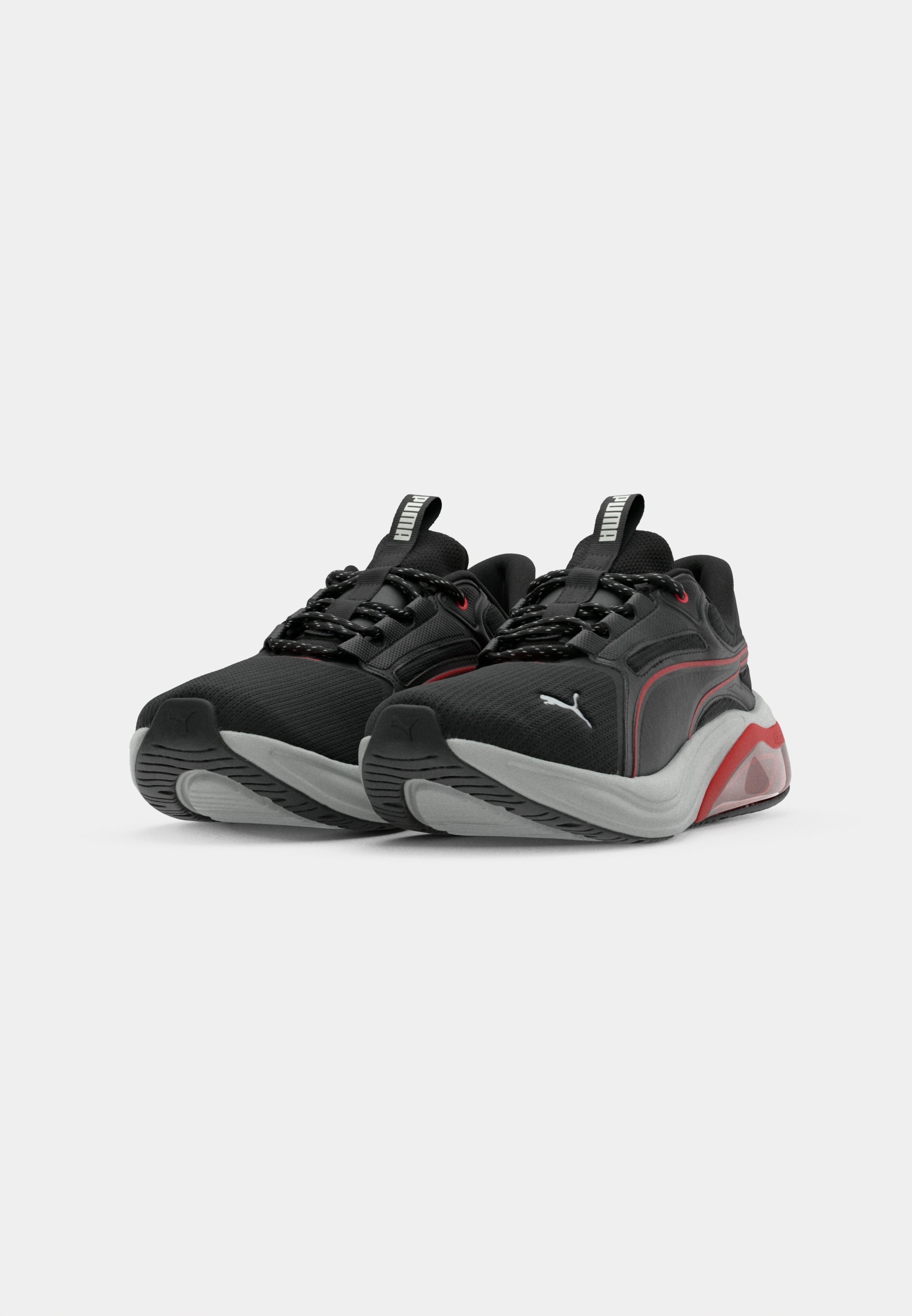 Puma CELL THRILL DASH UNISEX - Trainingsschoen - zwart/voor altijd rood