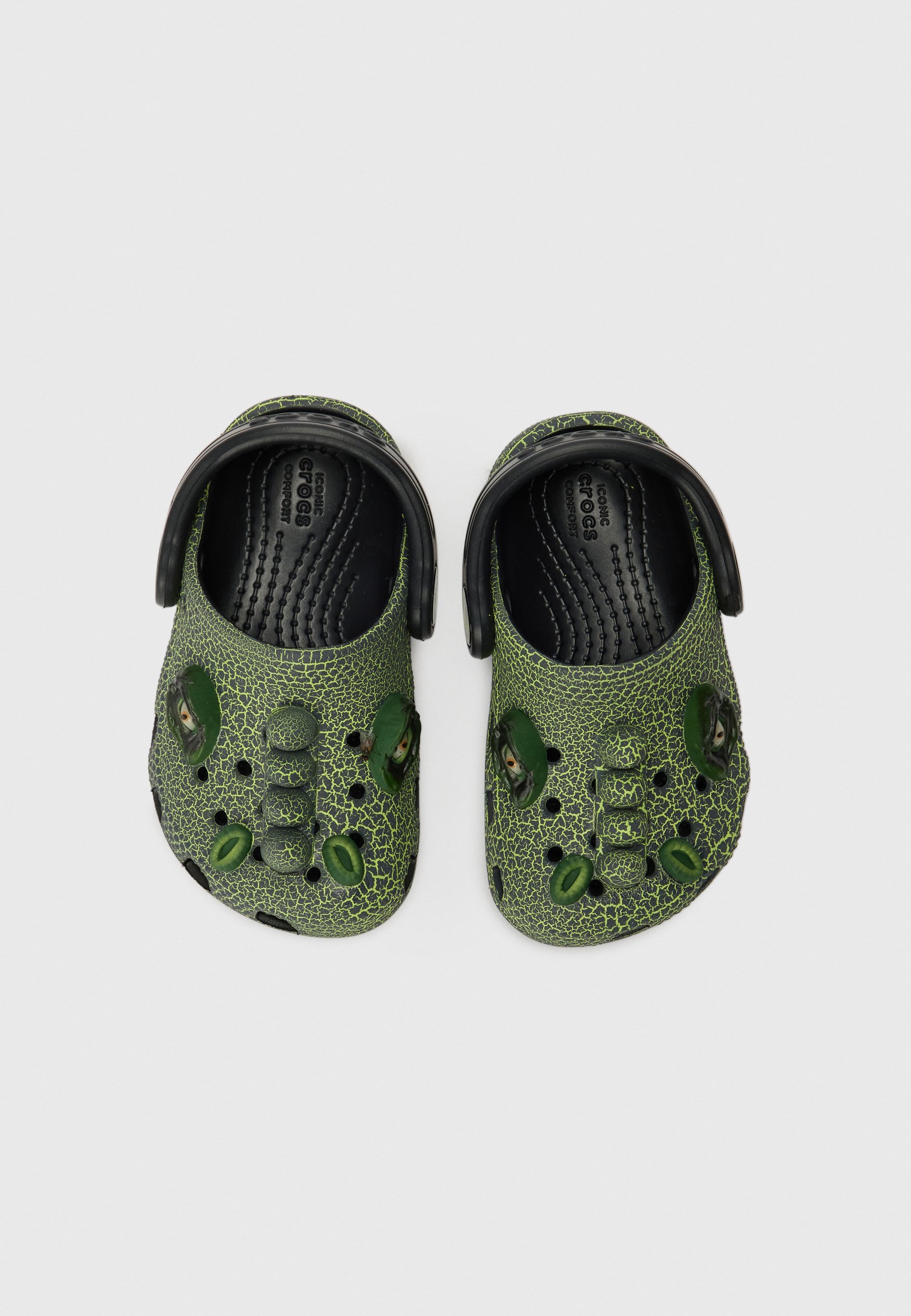 Crocs IAM SCARY DINO UNISEX - Sabots - noirs
