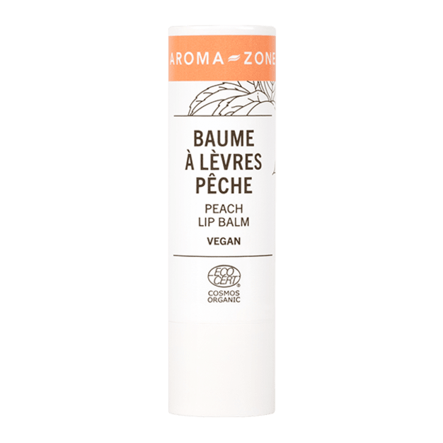 Baume à lèvres BIO Vegan Pêche