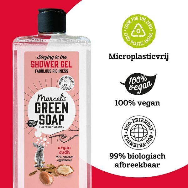 Marcel's Green Soap Argan & Oudh gel za prhanje