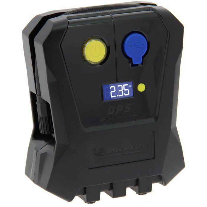 Mini compressore digitale 12V - MICHELIN - Gonfiaggio da 0,05 bar fino a 3,5 bar