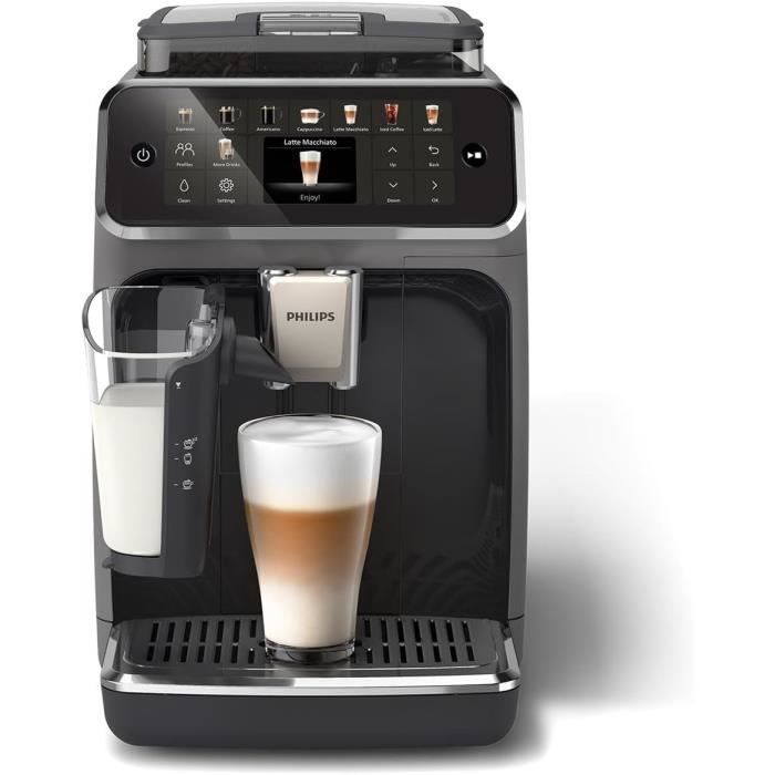 Machine à Expresso - Philips - 5500 Series - 20 Boissons - Carafe à Lait LatteGo - 1,8 L