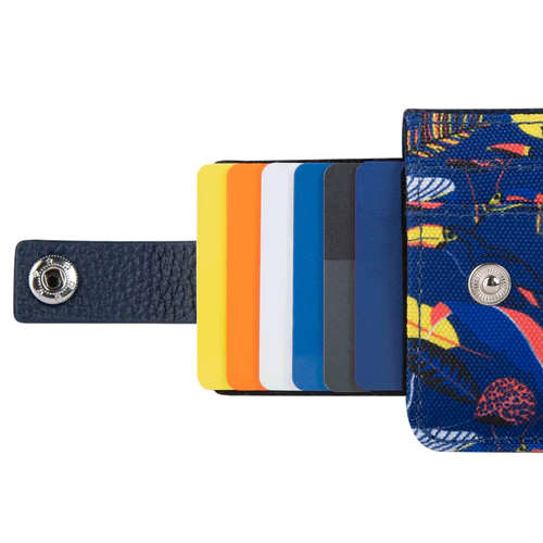 Cabaia Marineblauer Machu Picchu Kartenhalter