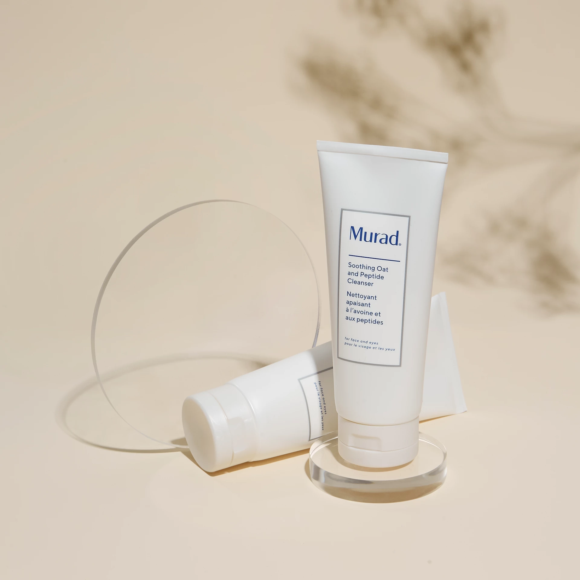 Umirujuće sredstvo za čišćenje s zobi i peptidima 200 ml - Murad