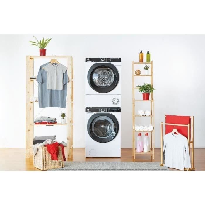 HOOVER NDPEH10A2TCBEXSS H-DRY 500 Heat Pump Tumble Dryer - 10 kg - Connected - White