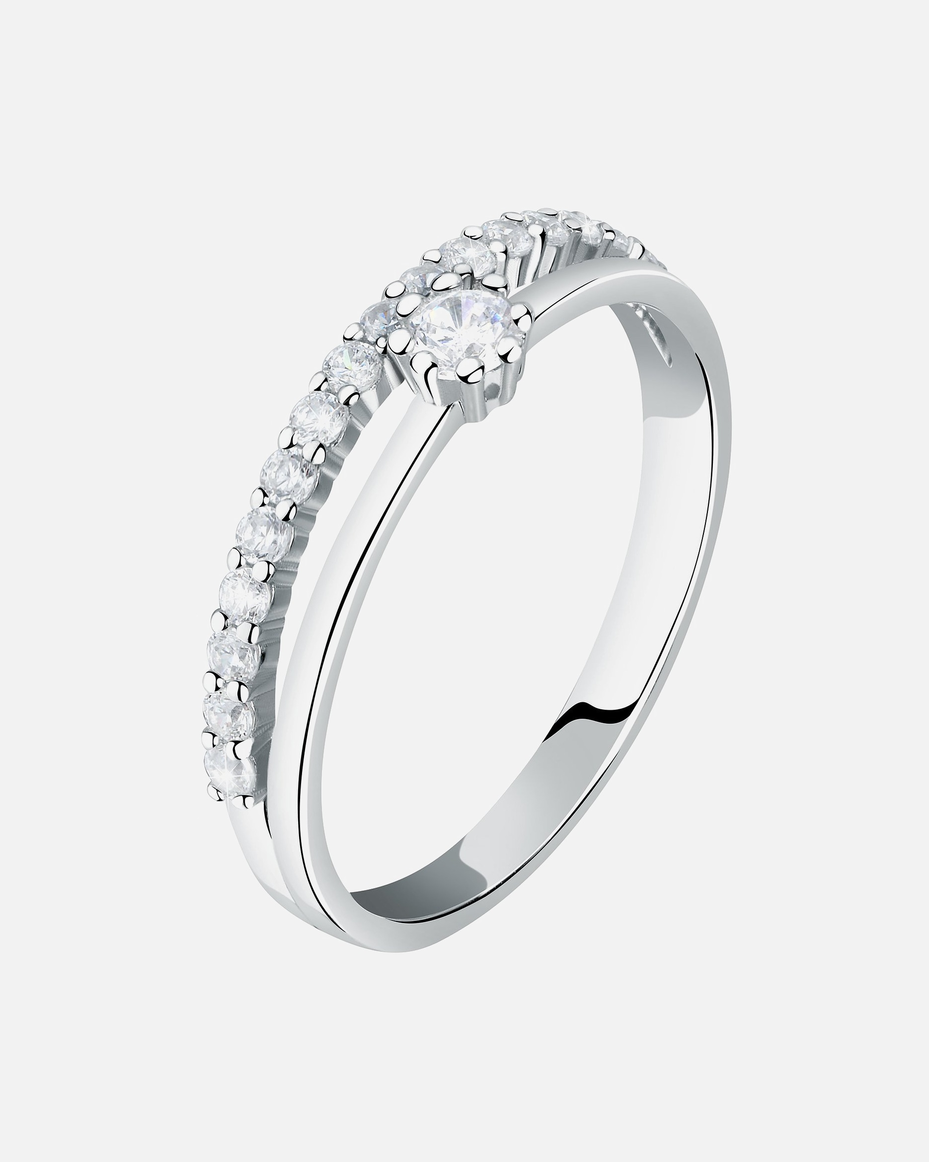 Live Diamond Bagues or blanc