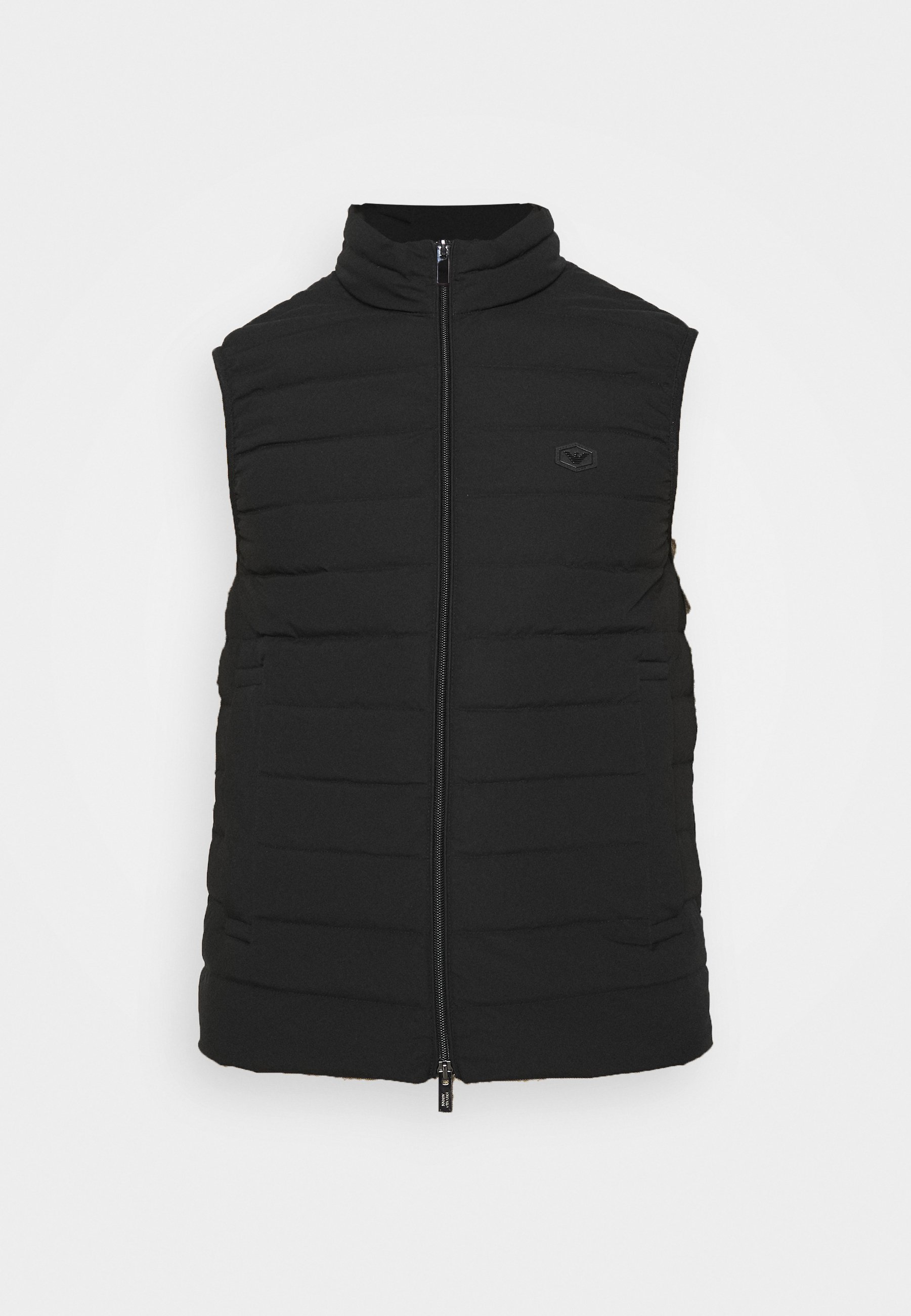 Emporio Armani PÁPEROVÁ VESTA - Vesta - čierna