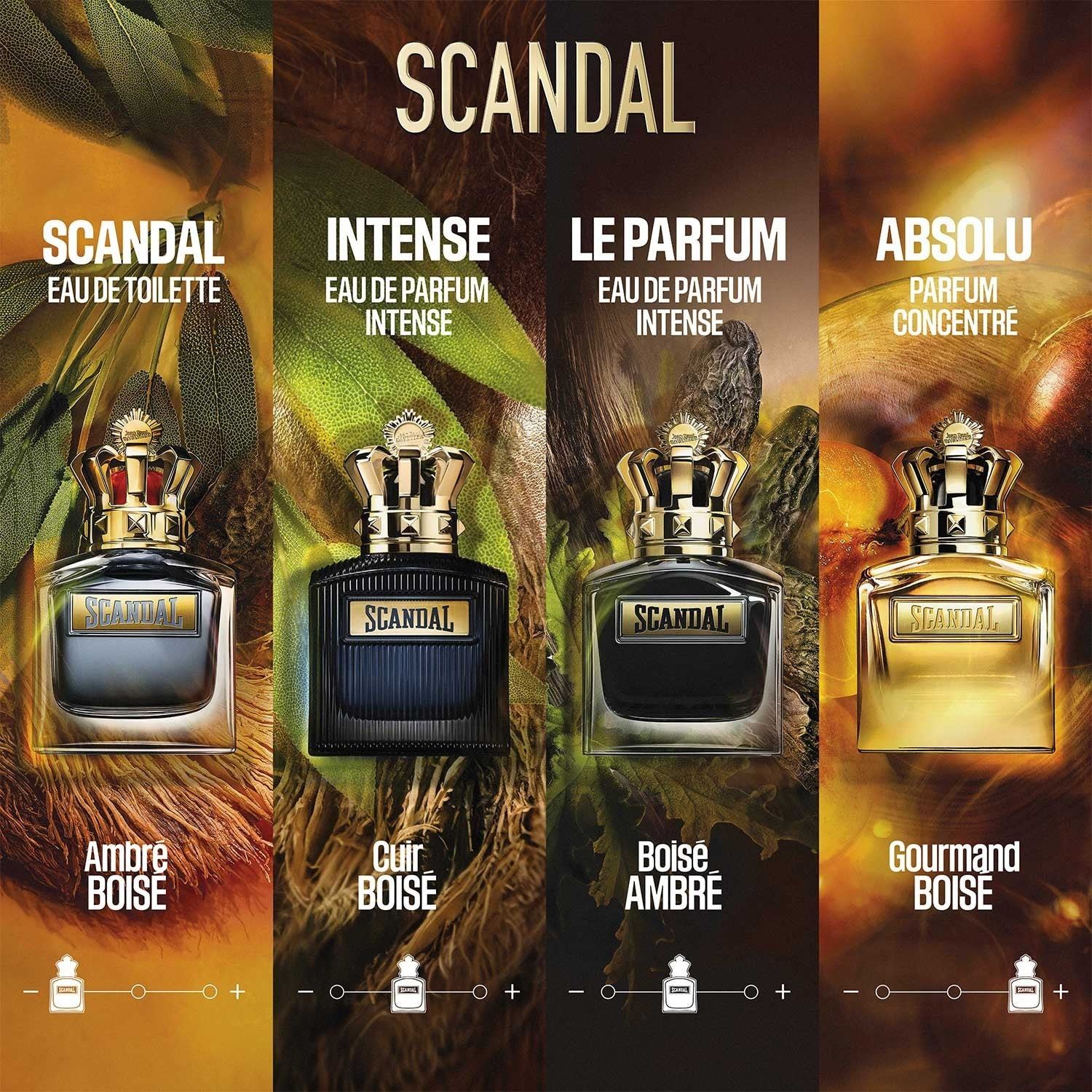 Jean Paul Gaultier Scandal Pour Homme Intense Eau de Parfum - 50 ml