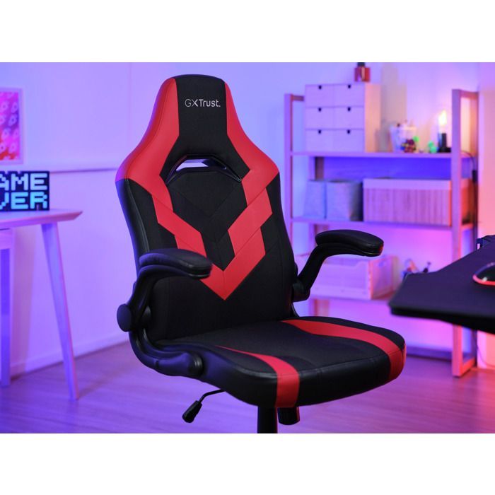 Silla gaming TRUST GXT 703R Riye - Cómoda - Altura regulable - Asiento reclinable
