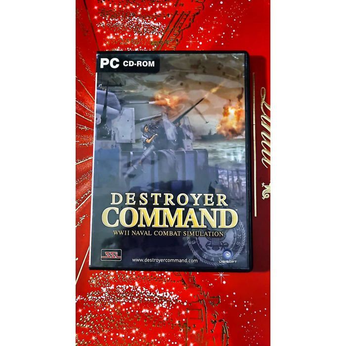 Destroyer Command – Jogo para PC em CD-ROM – Simulação/Guerra Naval – Versão Francesa