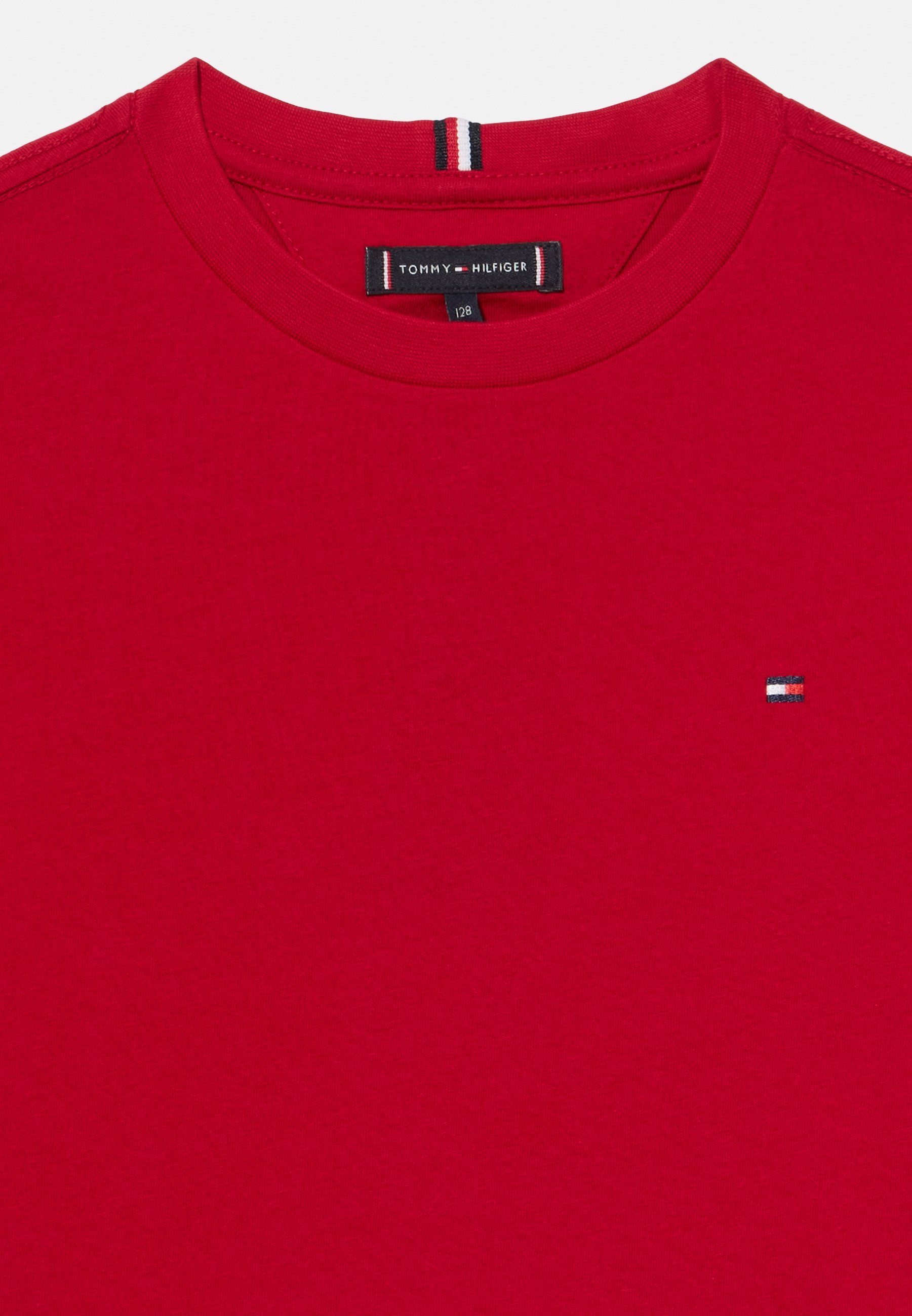 Tommy Hilfiger ESSENTIAL TEE - T-shirt basic - rosso medio