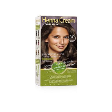 Tinte capilar en crema de henna Naturtint 5.0 Castaño claro 110 ml
