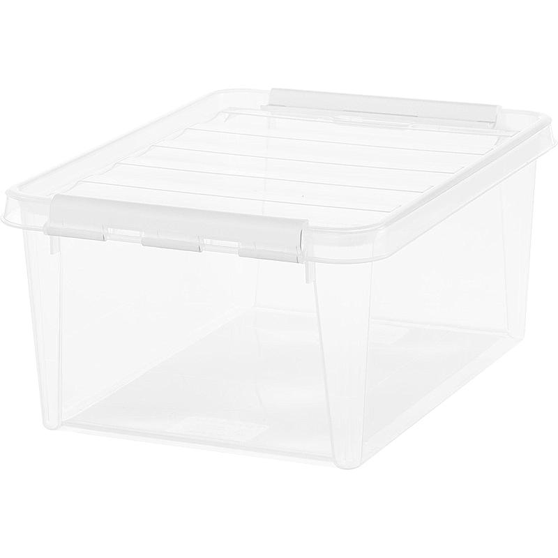 Caja de almacenamiento Smartstore™ con tapa, 14 litros, 40 x 30 x 18 cm (largo x ancho x alto).