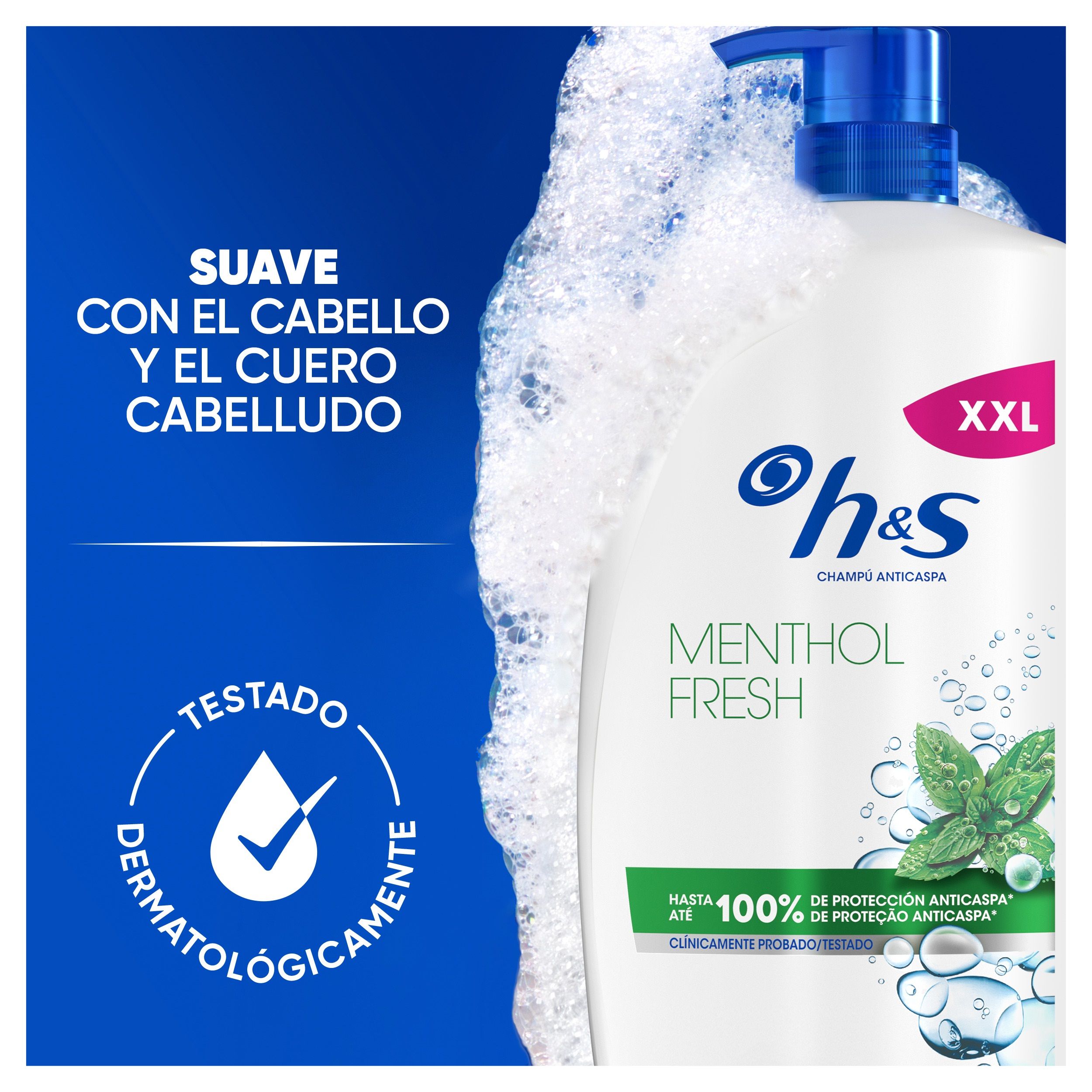 Osvežilni mentol šampon Šamponi proti prhljaju