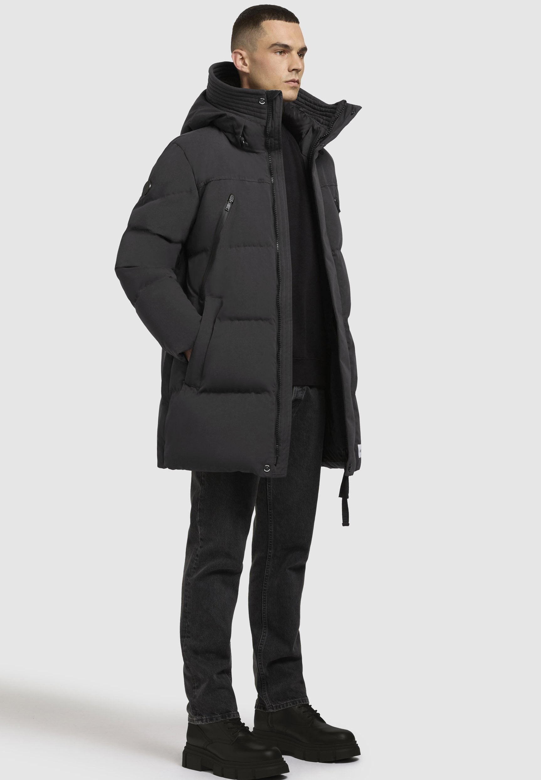 khujo DOYLE - Winterjas - donkergrijs