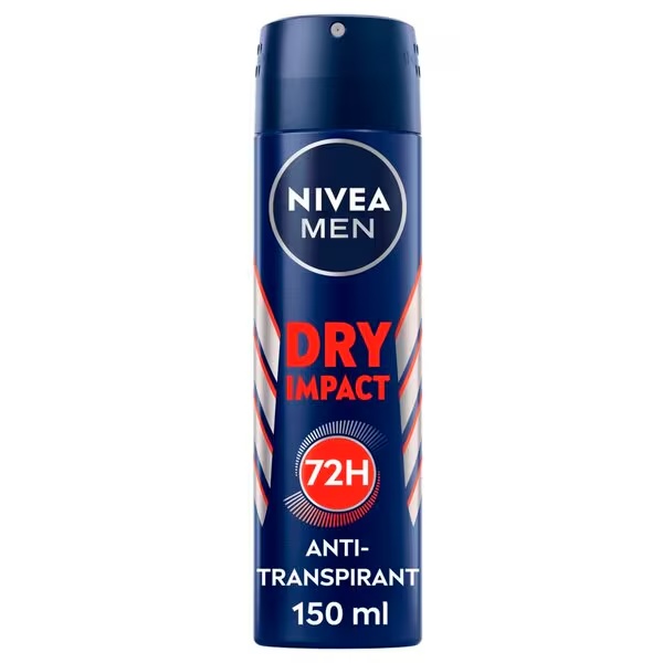NIVEA Men Dry Impact antiperspirantas purškiamas vyrams, 150 ml