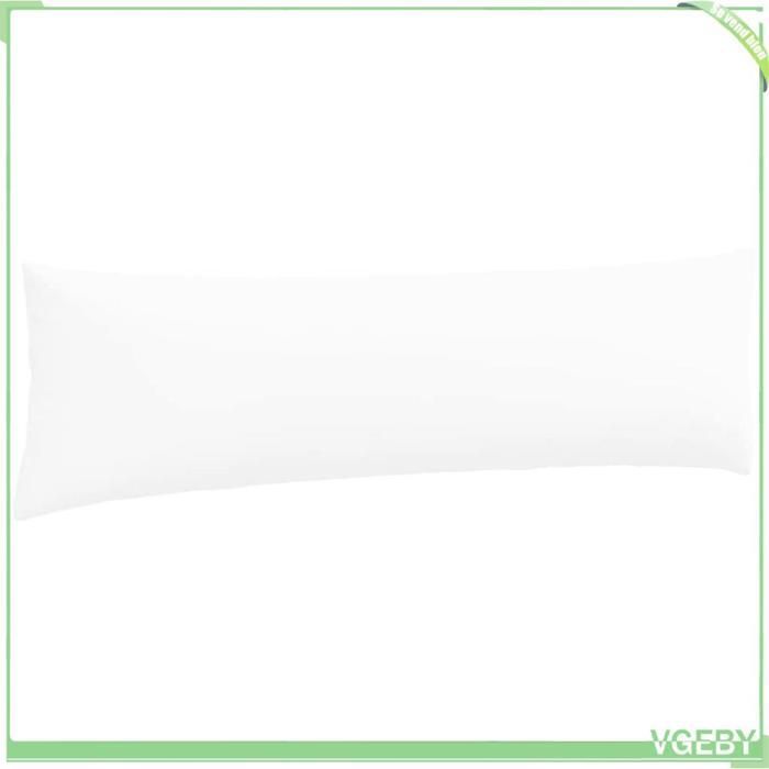 Coussins de canapé - ABI - 2 pcs - Blanc - 145 x 40 cm - Housses amovibles