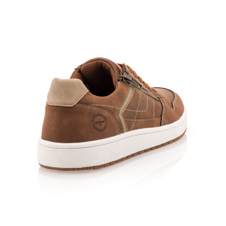 Zapatillas deportivas para hombre color marrón