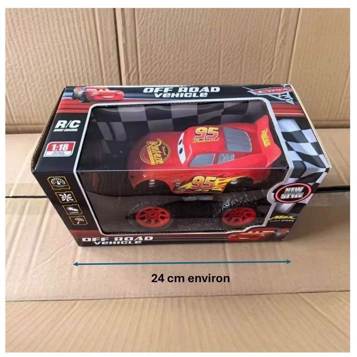 Lightning McQueen 4x4 op afstand bestuurbare auto – Auto's – Terreinvoertuig met afstandsbediening – Kinderspeelgoed