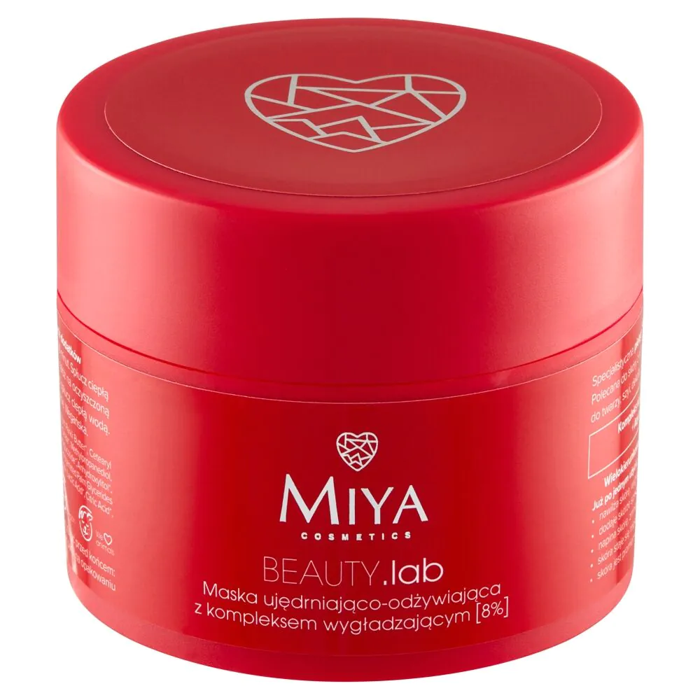 Miya Beauty.Lab Maska Ujędrniająco-Odżywiająca z kompleksem Wygładzającym (8%)