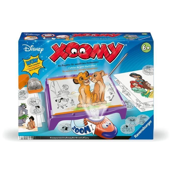 Xoomy Maxi Disney, Tavolo da disegno, Disegno, Unisex, Attività creativa, Età 6+, 23946, Ravensburger