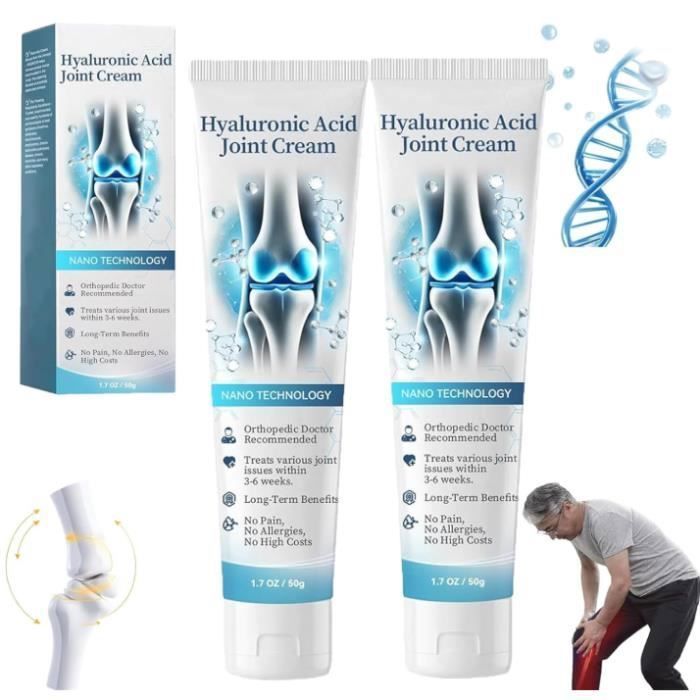 Crème réparatrice pour articulations à l'acide hyaluronique,crème pour soulager la douleur arthroheal,crème de thérapie