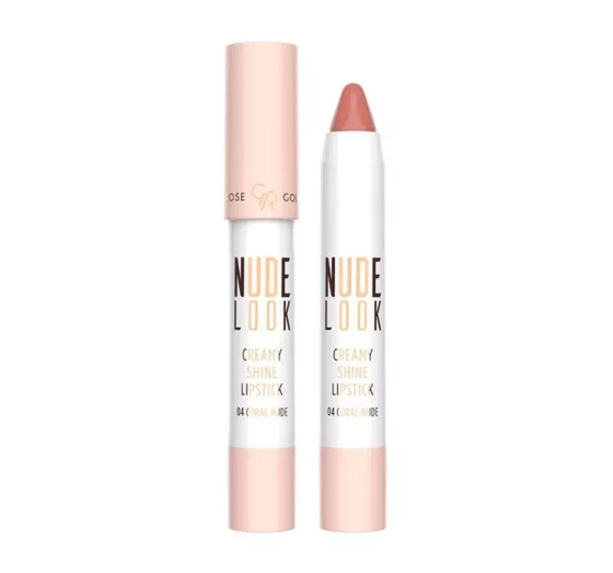Golden Rose Nude Look kremowa pomadka w kredce 04 Coral Nude 3,5 g