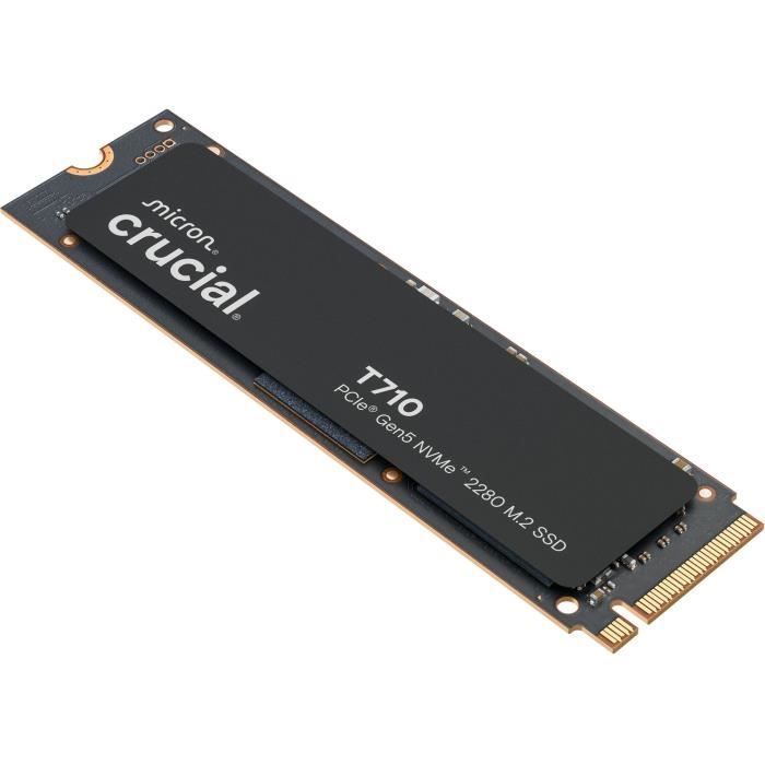 CRUCIAL - SSD interno - T710 - 2 TB - PCIe Gen5 NVMe M.2