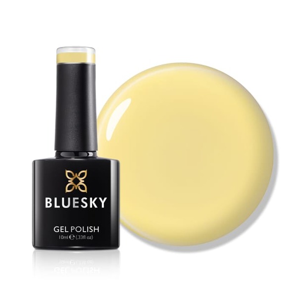 „Bluesky“ gelinis lakas – geltona saulės šviesa
