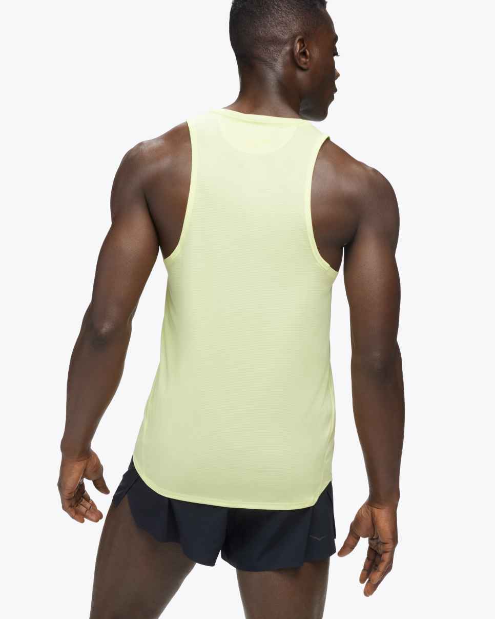 HOKA Glide-singlet Citrus Glow