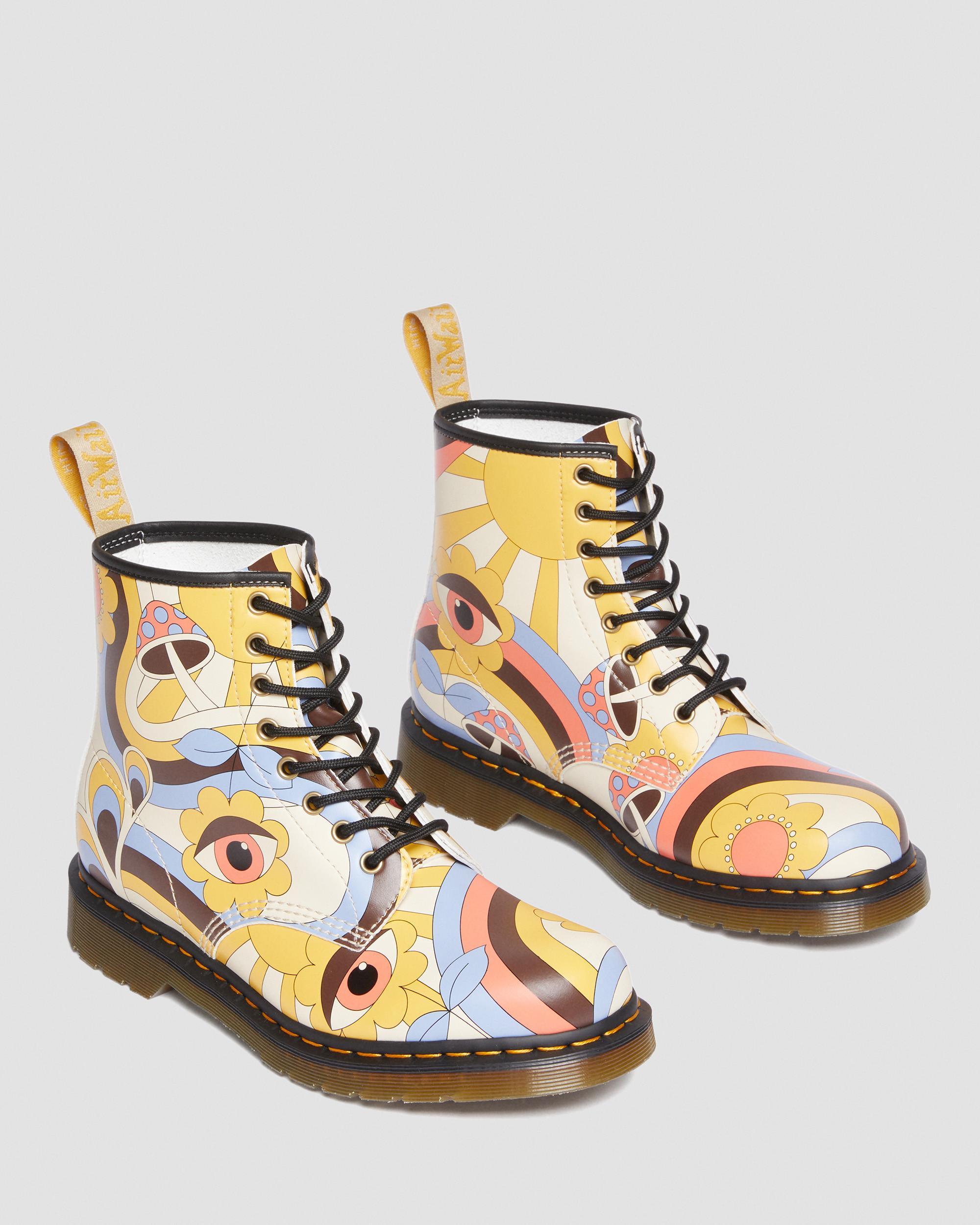 Vegan 1460 Retro Kemble Lace Up Boots