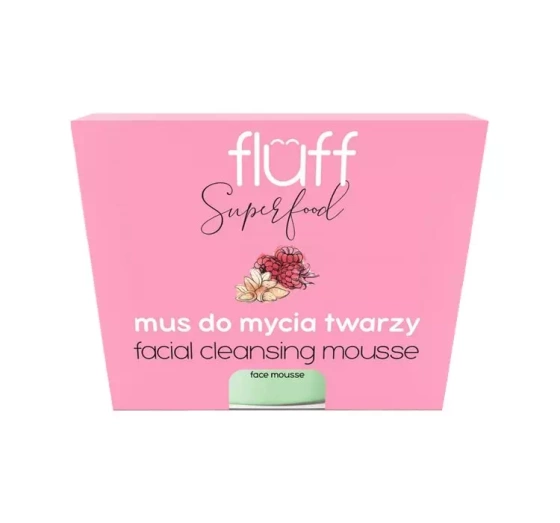 Fluff mus do mycia twarzy Malina Migdały 50 ml