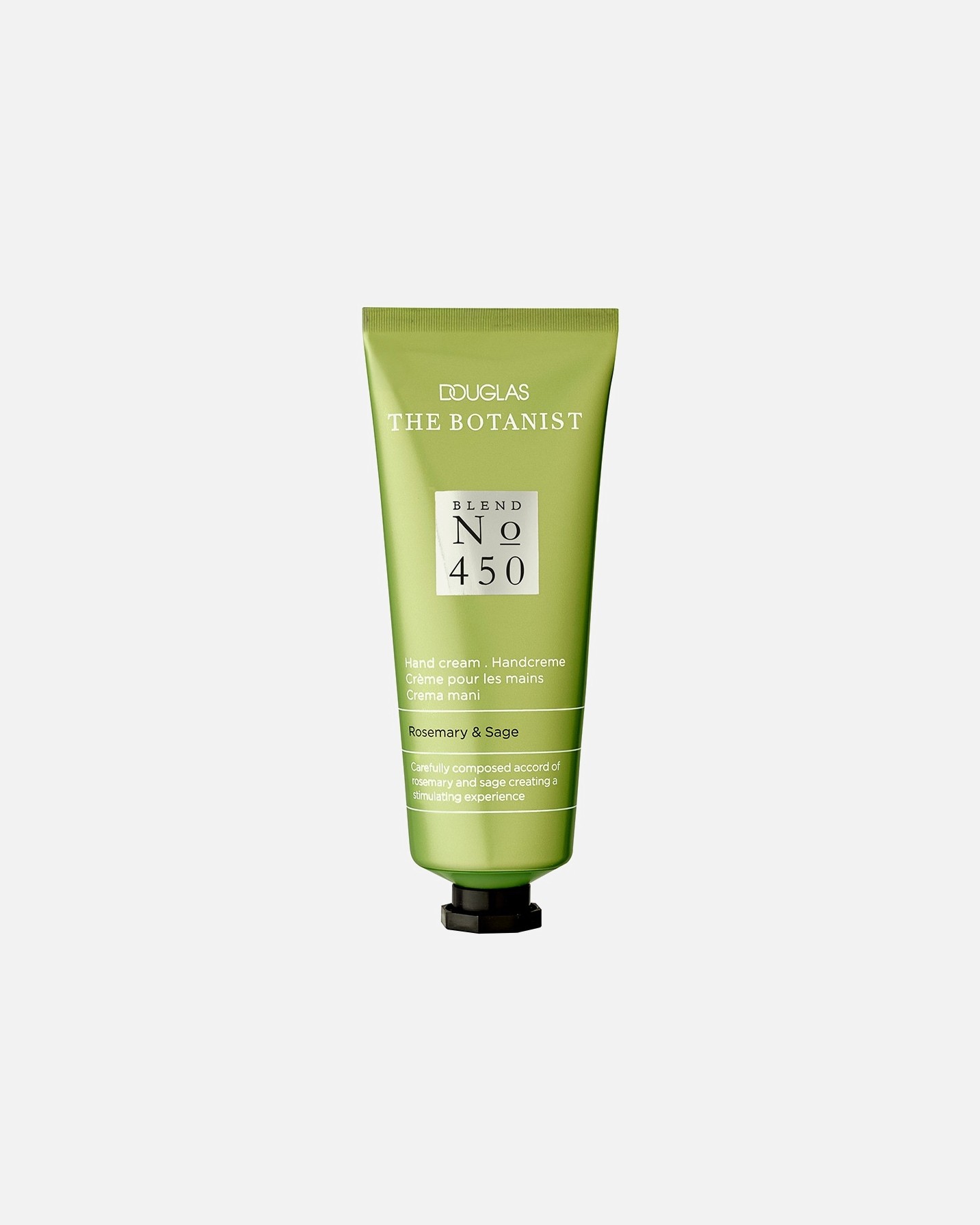 „Douglas Collection“ rankų kremas „The Botanist No. 450“ su rozmarinais ir šalavijais, 75 ml