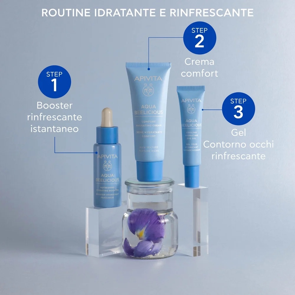 APIVITA Apivita Aqua Beelicious Comfort Cream 40 ml hydraterende crème